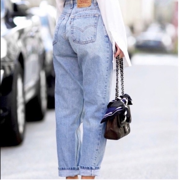 levis 550 high waisted jeans
